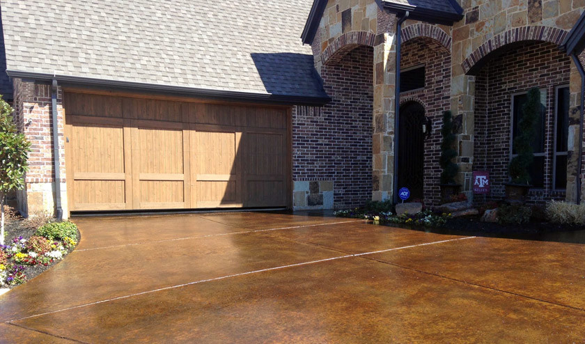How much does stained concrete cost in Los Angeles?