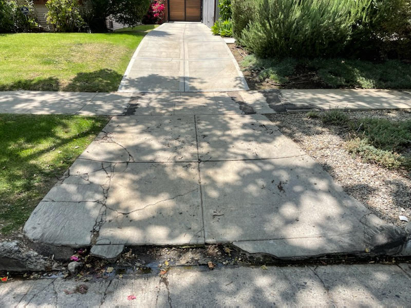 Concrete Ramp and Driveway Apron Repair in Los Angeles