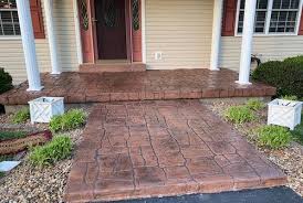 Stamped Concrete Porch Contractor Los Angeles