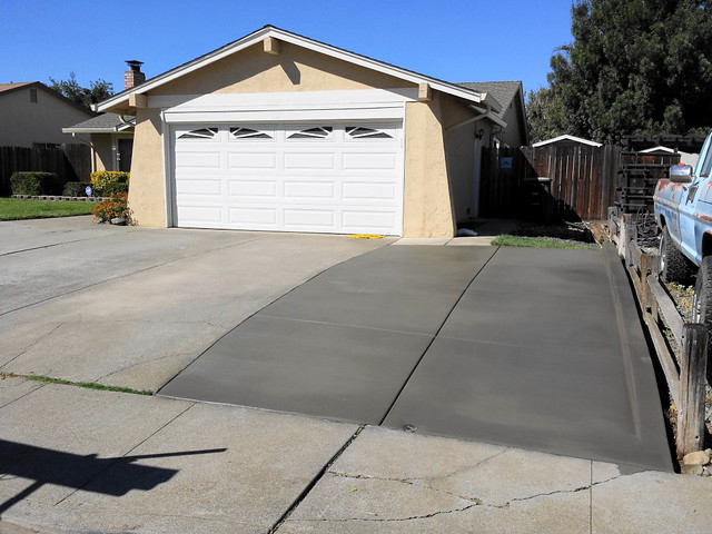 widen driveway los angeles concrete contractor